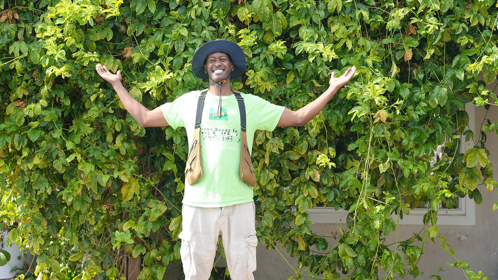 An image of Drawdown's Neighborhood hero Jamiah Hargins